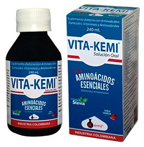 suplementos dietarios aminoacidos escenciales vitaminas hierro calcio zinc antioxidantes 240 ml